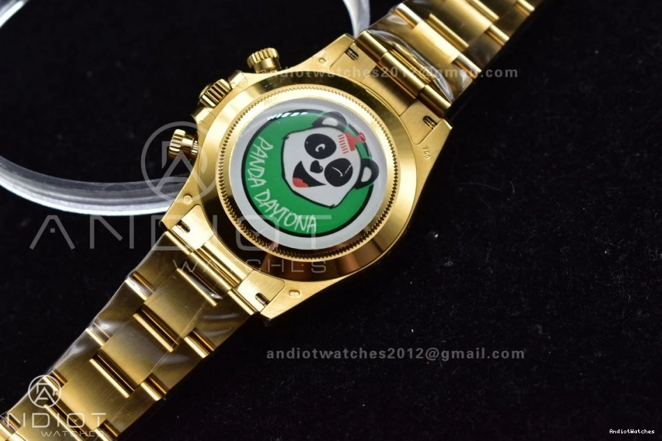 White OnTrend Best YG Daytona 743 Dial Bracelet 1:1 Edition BTF 116508 SA on 0106